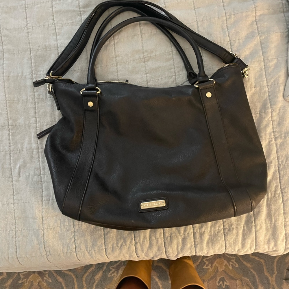 Steve Madden Black Shoulder Bag